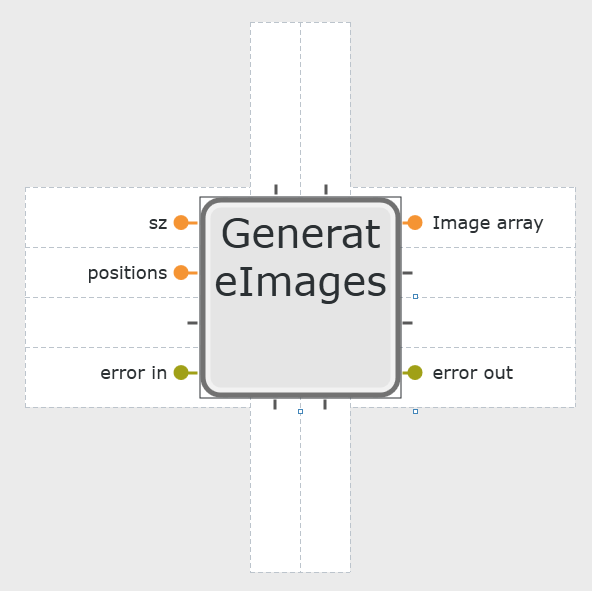 layout of generate images icon